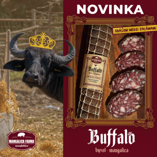 Buffalo - salám s byvolím...